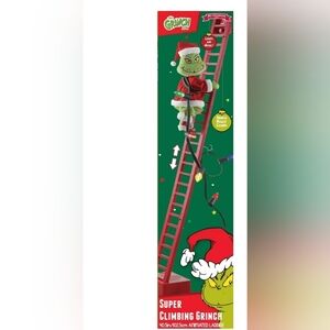Mr. CHRISTMAS 40" Animated Super Climbing Grinch Decoration